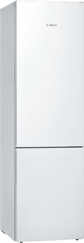 Bosch KGE39AWCA Serie 6 Kühl-Gefrier-Kombination, 201 x 60 cm, 249 L Kühlen & 88 L Gefrieren, VitaFresh längere Frische, LowFrost seltener abtauen, LED-Beleuchtung gleichmäßige Ausleuchtung, Weiß