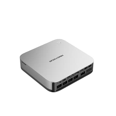 MINIS FORUM AI X1 Pro Mini PC, AMD Ryzen AI 9 HX 370 12-Core-Prozessor bis zu 5,1 GHz, AMD Radeon 890M, 32 GB DDR5 / 1 TB SSD, HDMI/DP/USB4 x 2, USB 3.2 x 2, 2,5G RJ45 x 2, WiFi 7, BT5.4