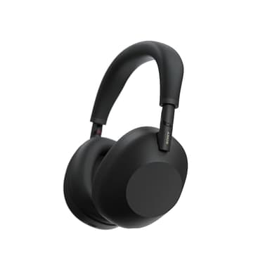 Sony WH-1000XM6 kabellose Noise Cancelling-Kopfhörer, Signature Hi-Res Sound, Bluetooth-Kopfhörer, Komfort, faltbares Design, magnetische Tragetasche, 30 Std.-Akku NC An, iOS & Android - Schwarz