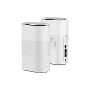 ZTE 5G CPE MC801A, 5G Unlocked WiFi Home Router, schnelles Wi-Fi 6, bis zu 3,8 Gbit/s, High-End-Design mit geringem Stromverbrauch, EU-Stecker