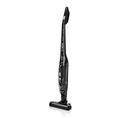 Bosch Akku-Staubsauger Readyy'y Serie 2 BCHF216B, kabellos, beutellos, 2in1 Lösung mit abnehmbarem Handgerät, hohe Saugkraft, lange Laufzeit, 2 Stufen, Düse für alle Bodenarten, freistehend, schwarz