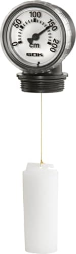 'GOK Level Monitor Universal "Male G1.1/2" Charcoal "