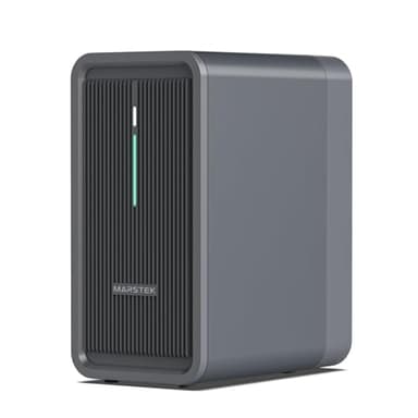 MARSTEK B2500 Speicher für Balkonkraftwerk 2025 Letzte Upgrade-Version 0% VAT, 1600W Solareingang 2240Wh LiFePO4 Akku 6000 Ladezyklen, Erweiterbar auf 8960Wh, IP65 wasserdicht & staubfest