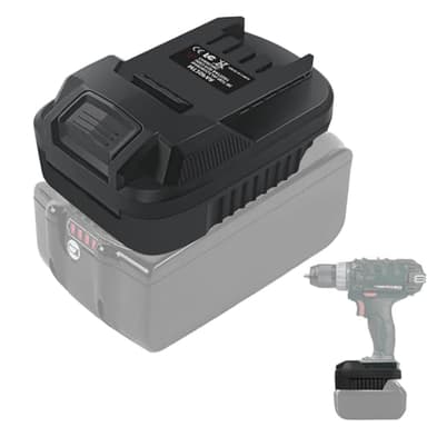 MT20PAR Akkuadapter für Makita auf Parkside, Konverter für Makita 18V Lithium-Akku auf für Parkside 20V XTeam Elektrowerkzeuge PAP20A1 B1 B3(Keine Batterie)