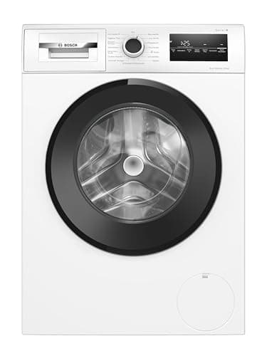 Bosch Waschmaschine 8 kg Serie 4, 1400 UpM, Leiser Betrieb, Iron Assist, Speed Perfect, Nachlegefunktion, Hygiene Plus Programm, AquaSecure Plus, Langlebig mit Ersatzteilverfügbarkeit, WAN282K4