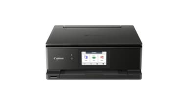 Canon PIXMA TS8750 Multifunktionsdrucker 3in1 (Tintenstrahl,Drucken, Kopieren, Scannen, A4, 10,8 cm Touch LCD, WLAN, Duplexdruck, 2 Papierzuführungen, 2 x 100 Blatt, 6 Separate Tinten) schwarz