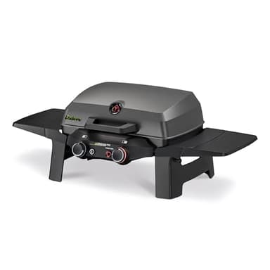 Enders® eURBAN PRO 2 Turbo, Tischgrill, emaillierter Gussrost, abnehmbare Seitenablage, Enders® Elektrogrill, Tragbarer Kompaktbarer Elektrogrill, Balkongrill, mit Schnellheizelement, #9719