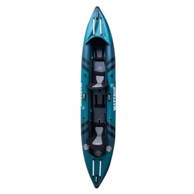 Aufblasbares Kajak Wattsup COD 2-Sitzer – 410 x 85 cm (13'4 x 33) – PVC laminiert + Dropstitch – Komplettpaket – max. 220 kg