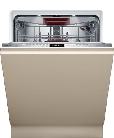 Neff S257ECX14E, N 50, Smarter XXL-Geschirrspüler Vollintegriert, 60 cm, Spülmaschine Made in Germany, Besteckschublade, leise, starke Reinigung mit Chef 70°C, höhenverstellbarer Oberkorb, Time Light