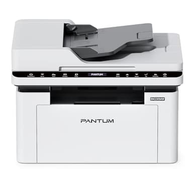 PANTUM BM2309AW Multifunktions-Laserdrucker, Schwarz-Weiß, Drucken Scannen Kopieren 3in1 mit ADF, WLAN &USB, A4, 20ppm, Inklusive 500-Seiten-Starter-Tonerkartusche BM2300AW
