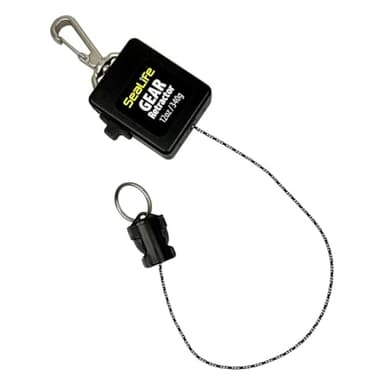 Sealife Unterwasser Karabiner-Rückholsystem in Groß (SL926) für SportDiver Smartphone Gehäuse und Kameras mit Unterwassergehäuse mit Einer Reissfestigkeit von ca. 36 kg