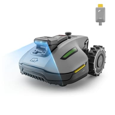 MAMMOTION YUKA mini 2 500 Mähroboter mit 4G Modul, Empf. 500 m², AI-gestützte DREI-Kamera-Bildverarbeitung Rasenmäher Roboter, Auto-Mehrzonen-Kartierung, DropMow, 4.5Ah-Akku