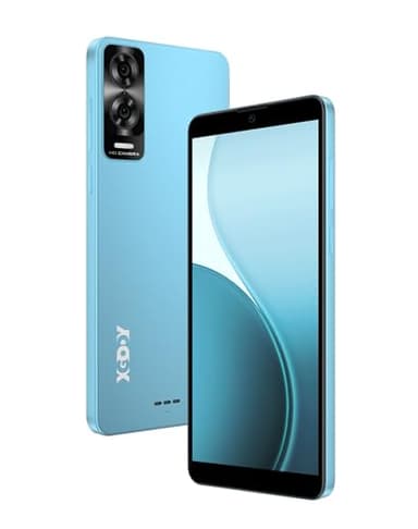 XGODY X33 Smartphone Ohne Vertrag, 6 Zoll 4G Dual SIM Günstig Handy, Octa-Core, Android 15 Go, 3GB+32GB/128GB Erweiterbar, 8MP+5MP Kamera, Face ID, GPS, Blau