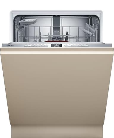 Neff S255EAX16E, N 50, Smarter XXL-Geschirrspüler Vollintegriert, 60cm, Made in Germany, Spülmaschine mit Besteckkorb, Open Dry, starke Reinigung mit Chef 70°C, höhenverstellbarer Oberkorb, Info Light