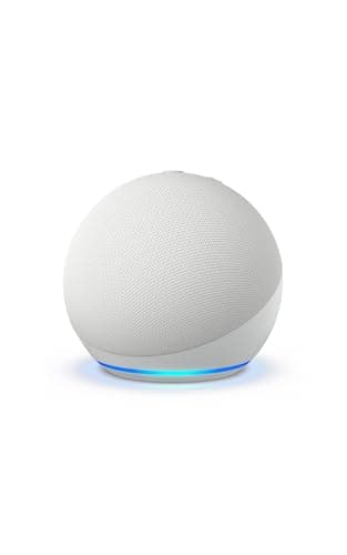 Echo Dot (Neueste Generation) | Smarter WLAN- und Bluetooth-Lautsprecher mit Alexa und gigantischem, sattem Klang | Weiß