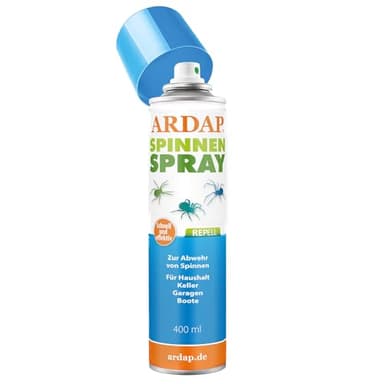 ARDAP Repell Spinnenspray 400ml - Spinnenabwehr - Anti Spinnenspray - Spinnen Abwehrmittel - Spray gegen Spinnen - Mittel gegen Spinnen - Anti Spinnenspray außen - Wirkt schnell & effektiv (PT19)