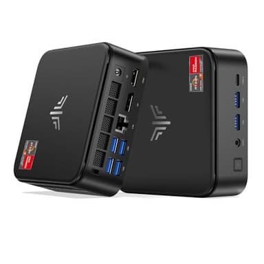 NiPoGi E3B Mini PC AMD Ryzen 7 7730U(Bis zu 4,5GHz) 32GB DDR4 1TB SSD mit Radeon Graphics Micro Desktop Computer Für Büro/Heimkino/Meeting/Business/Trip |WiFi 6|BT 5.2|USB3.2