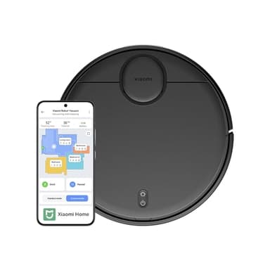 Xiaomi T12 Robot Vacuum, Smart Saugroboter mit Wischfunktion, Roboterstaubsauger mit 3500Pa, LiDAR Navigation, Hinderniserkennung, bis 130 Minuten Laufzeit, App-Steuerung, Teppich Tierhaare Hartböden
