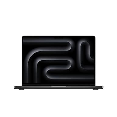 Apple 2023 MacBook Pro Laptop M3 Pro Chip mit 11‑Core CPU, 14‑Core GPU: 14,2" Liquid Retina XDR Display, 18 GB gemeinsamer Arbeitsspeicher, 512 GB SSD Speicher. Funktioniert mit iPhone, Space Schwarz