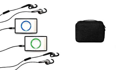 Ceecoach Duo Set Silber + Transporttasche