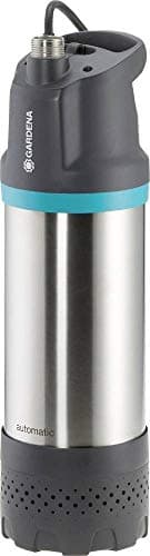 Gardena Tauch-Druckpumpe 6100/5 inox automatic: Automatische Tauchdruckpumpe mit 6100 l/h Fördermenge, mit Schmutzfilter, geräuscharmer Betrieb, integrierte Trockenlaufsicherung (1773-20)
