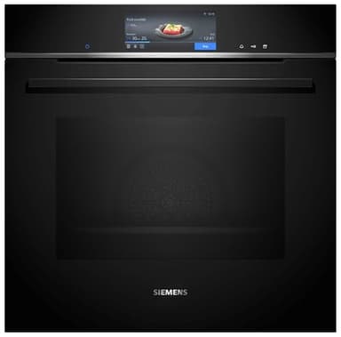 Siemens HS758G3B1 iQ700, Einbau-Dampfbackofen, 60 cm, Made in Germany, cookControl Pro alle Gerichte optimal zubereitet, Dampfgaren Plus schnell und gesund kochen, Bratenthermometer Plus, Home Connect