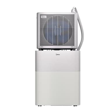 Midea PortaSplit-E Mobile Klimaanlage,Kühlen A++/Heizen A+, 12000 BTU 3,5kW,Mini-Split-Klimaanlage, Farbe Pfirsich,für Räume bis zu 42 m² / 105 m³, nur 39 dB(A) im Silent-Modus [Energieklasse A++]