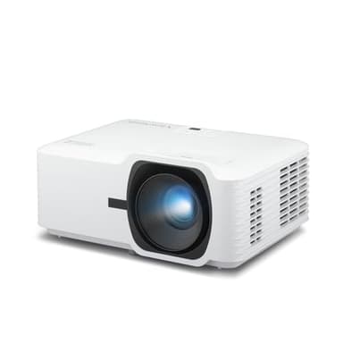ViewSonic T400HD Laser Beamer, 4000 ANSI Lumen, Full HD 1080p, HDR/HLG & 4K Input Support, 3.000.000:1 Kontrast, 30.000h Lebensdauer, HDMI 2.0 x2, H/V Keystone, 15W Lautsprecher