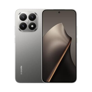 XIAOMI 15T 5G Smartphone, 12 + 512 GB, Display von 17,3 cm (6,83 Zoll), 120 Hz, Augenpflege, 5500 mAh, lange Lebensdauer, Dimensity 8400-Ultra, NFC, IP68, Grau