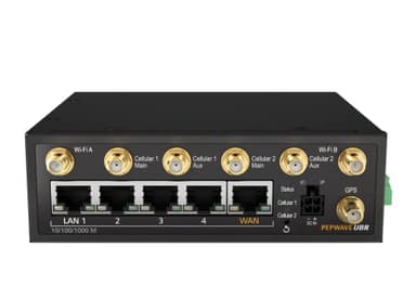 Peplink UBR LTE Dual-Cellular Router | All-In-One WAN Lösung | Unzerbrechliche Konnektivität direkt aus der Box | Inklusive 2 Jahr PrimeCare | UBR-LTE-E-T-PRM