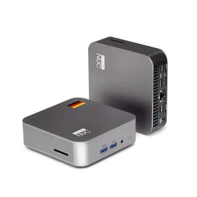 FutureNUC AMD Ryzen® R9-8945HS Mini PC • 8 Kerne, bis zu 5,2GHz • 32GB DDR5 RAM, 1TB SSD • Thunderbolt 4, WiFi 7, HDMI 2.1, BT 5.3 • Windows 11 Pro • Kompakter Desktop PC für Home & Business