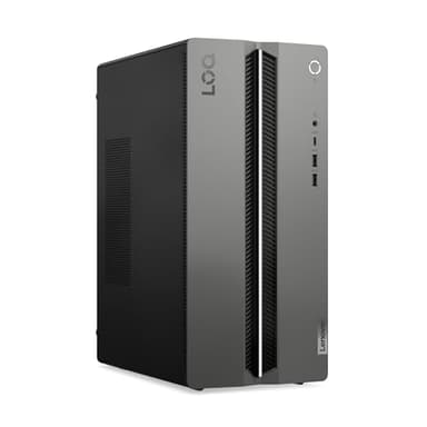 Lenovo LOQ Tower Gaming Desktop-PC | NVIDIA GeForce RTX 5060 | Intel Core i5-14400F |16GB RAM | 1TB SSD | Win11 | Luna Grau - Raven Schwarz | 17L | 3 Monate GamePass | 3 Monate Premium Care