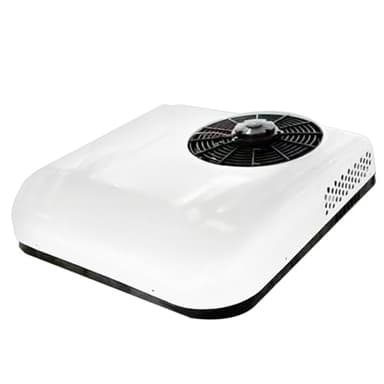 ANAAMAYL 12V DC RV Air Conditioner,Klimaanlagen für Wohnmobile,Kühlen Wenig Lärm,Mobile Klimageräte Für Komfortables Reisen In Anhänger Und Camper Vans,White-12V
