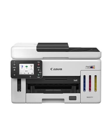 Canon MAXIFY GX6150 kompakter Büro-Drucker – Farbdrucker & Scanner All-in-One WLAN | MegaTank Tintenstrahldrucker mit Kopierer & Scanner | Wi-Fi, Ethernet & USB-Anschluss