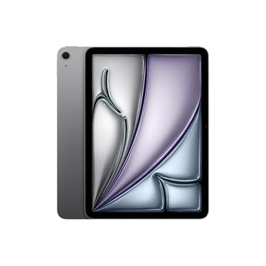 Apple 11" iPad Air (M4): Liquid Retina Display, 256 GB, 12 MP Front‑/Rückkamera, WLAN 7 mit Apple N1, Touch ID, Batterie für den ganzen Tag – Space Grau