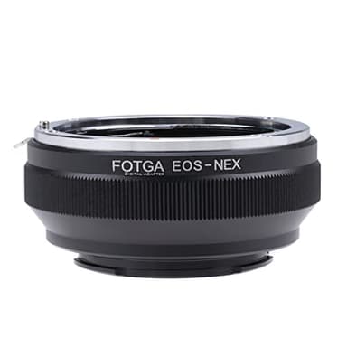 Hersmay EOS-NEX Objektivadapter für Canon EOS EF Objektiv passend für Sony E Mount A7 A7II A7III A7IV A7R A7RII A7RIII A9 NEX-3 NEX-7 6 5N A6600 A6500 A6400 A6300 A6000
