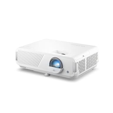 ViewSonic LX750-4K Echter 4K Beamer mit Integriertem Google TV, 4000 ANSI Lumen, HDR & HLG, 1.3X Optischer Zoom, 2.9 ms Eingabeverzögerung, Auto H/V Keystone, Laser Beamer für Heimkino & Gaming