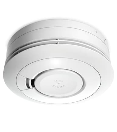 Ei Electronics Ei650 Rauchwarnmelder, Rauchmelder, Stand-Alone-Gerät mit Batterie für 10 Jahre, Testsieger Stiftung Warentest, weiß