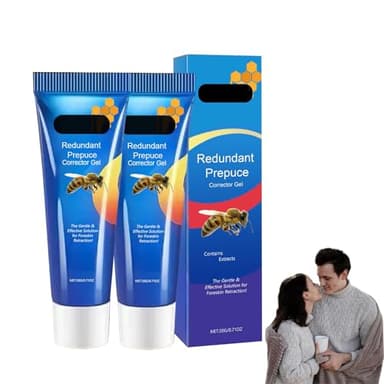 Phimose-Creme für Erwachsen,Phimose Salbe Männer,Natürliche Kortisonsalbe,Phimose-Creme Für Vorhautverengung,Korrekturgel für übermäßige Vorhaut (2PCS, Large)