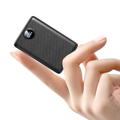 Powerbank 20000mAh, 22,5 W Mini Powerbank USB-C Eingang & Ausgang, PD 3.0 QC 3.0 Externe Handy Akku mit LED Anzeige, Kompatibel mit iPhone 17 16 15 14 13