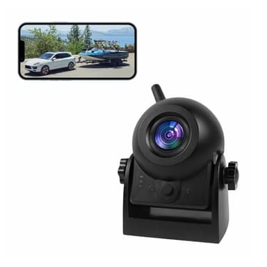 Uzone Rückfahrkamera Kabellos,720P HD Auto Kamera Bluetooth Smartphone APP für iPhone Android,Nachtsicht,IP68 Wasserdicht,Magnetisch,rückfahrkamera kabellos akku für Wohnwagen,Hitch,Pferdeanhänger