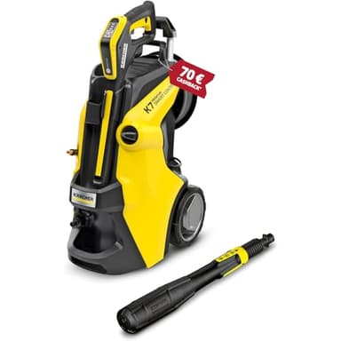 Kärcher Hochdruckreiniger K 7 Premium Smart Control Flex, Druck: max. 180 bar, Fördermenge: 600 l/h, Fläche: 60 m²/h, Wasserfilter, Gewicht: 17,9 kg, Flex-Hochdruckschlauch, Multi Jet-Strahlrohr