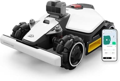 MAMMOTION LUBA mini AWD 1500 LiDAR Mähroboter ohne Begrenzungskabel Mit 3D LiDAR+NetRTK+KI Vision, Ohne RTK-Antenne, Automatische Kartierung, empf. für 1500m², 3 Jahre Gratis-4G, bis zu 80 % Steigung