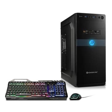 Silent High End Office/Multimedia PC i7-12700K, 32 GB DDR4 RAM, 1000 GB SSD, DVD-Brenner, DVD-Brenner, Windows 11 Pro inkl. Tastatur und Maus Set, WLAN