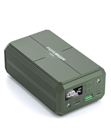 EASYLONGER ES270 CPAP Akku für Flugreisen 99.9Wh CPAP-Akkupack für Camping PD 100W CPAP Netzteil, CPAP Powerbank for ResMed AirMini, BMC M1 Mini, AirSense 11/10, AirCurve 11/10, Philips DreamStation
