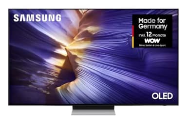 Samsung OLED 4K S90F 83 Zoll (210 cm), UHD Fernseher, NQ4 AI Gen3 Prozessor, OLED HDR+, 4K Upscaling Pro, Dolby Atmos, Gaming Hub, Motion Xcelerator 144Hz, Samsung Vision AI Smart TV