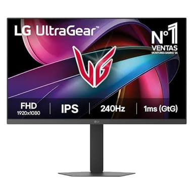 LG 27GM950B-B Gaming Monitor Ultragear, 27 Zoll, IPS 5K (5120 x 2880, 16:9, 165Hz, 1ms, NVIDIA G-Sync, FreeSync Premium, flach, schwenkbar/höhenverstellbar, Violett)