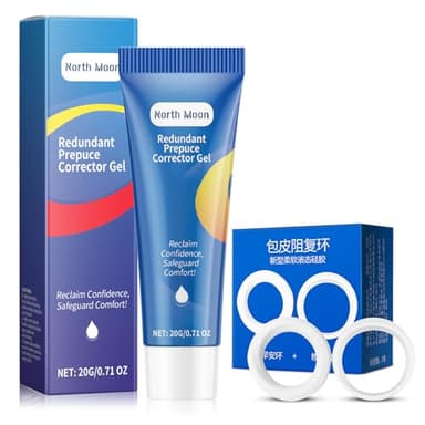 Phimose Salbe Männer,Phimose Korrektur Gel mit Phimosis Stretching Rings,Natürliche Kortisonsalbe,Korrekturgel für Vorhautverengung,Phimose Vorhautkorrektur Gel,Schnelle Und Sanfte,Wirksame Linderung