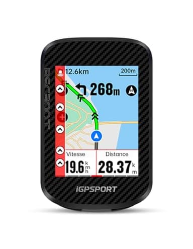 iGPSPORT BSC300T Fahrradcomputer GPS, 2,4” Touchscreen Fahrrad Navi Kompatibel mit E-Bike & Insta360, Offline Karten Navigation, Fahrradcomputer Kabellos mit IPX7 Wasserdicht (Schwarz)