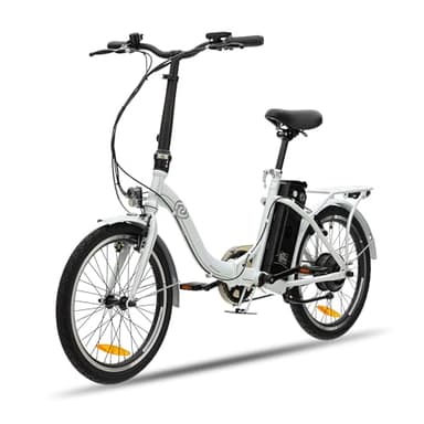 VecoCraft 20 Zoll Klappbar E-Bike Nemesis | 250W Motor, 25 km/h, 36V 7.8Ah abnehmbaren Lithiumbatterien Reichweite 65km | e Bike für Pendler & Stadt | Elektrofahrrad für 2 Jahre Garantie